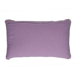 Pomax Coussins | Evora - Coussin - Coton Recycle - L 50 X W 30 Cm - Lavande