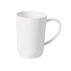 Pomax Vaisselle | Porcelino White - Mug - Porcelaine - Dia 8 X H 11 Cm