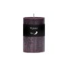 Pomax Bougies | Candle - Bougie - Cire De Paraffine - Dia 7 X H 10 Cm - Pourpre