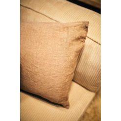 Pomax Coussins | Basics - Coussin - Lin - L 70 X W 50 Cm - Naturel