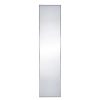 Pomax Miroirs | Palace - Miroir - Metal / Verre Miroir - L 40 X W 3 X H 198 Cm - Noir