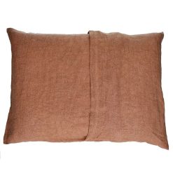 Pomax Coussins | Basics - Coussin - Lin - L 70 X W 50 Cm - Cannelle