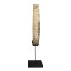 Pomax Objets De Decoration | Avilla - Objet Deco - Bois / Metal - L 25 X W 10,3 X H 42,5 Cm - Naturel