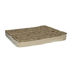 Pomax Coussins De Sol | Andros - Coussin - Jonc De Mer - L 40 X W 40 X H 4 Cm - Naturel