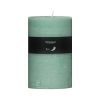 Pomax Bougies | Candle - Bougie - Cire De Paraffine - Dia 10 X H 15 Cm - Aqua Clair