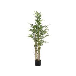 Pomax Plantes | Jungle Fever - Plante Artificielle En Pot - Synthetique - H 125 Cm - Vert