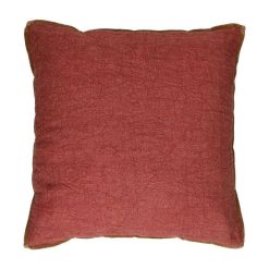 Pomax Coussins | Opposites - Coussin - Lin / Coton - L 45 X W 45 Cm - Framboise