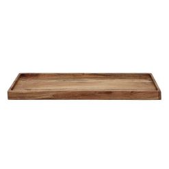 Pomax Plateaux | Manhattan - Plateau - Bois D'Acacia - L 47 X W 18 X H 2,5 Cm - Naturel