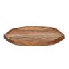 Pomax Plateaux | Savanna - Plat - Bois D'Acacia - L 37 X W 34,5 X 2,5 Cm - Naturel