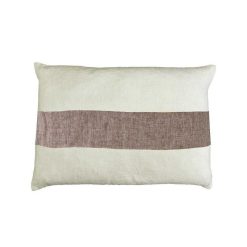 Pomax Coussins | Saint-Tropez - Coussin - Lin - L 65 X W 45 Cm - Rouille