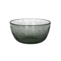 Pomax Saladiers / Plats A Servir | Victor - Bol - Verre - Dia 12 X H 5,5 Cm - Fume