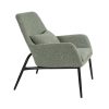 Pomax Canapes | Hailey - Fauteuil - Tissu / Metal - L 66 X W 75 X H 77 Cm - Vert