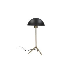 Pomax Lampadaires | Jive - Lampe De Table - Metal - Dia 24 X H 47 Cm - Noir