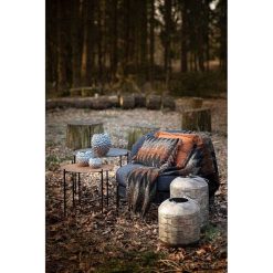 Pomax Plaids | Wout - Plaid - Coton - L 150 X W 125 Cm - Mix De Couleurs