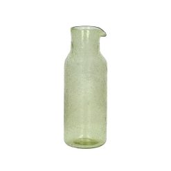 Pomax Carafes | Vico - Carafe - Verre - Dia 8,5 X H 24,5 Cm - Olive