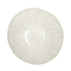 Pomax Vaisselle | Mysa - Bol A Pates - Porcelaine - Dia 19,8 X H 8,8 Cm - Blanc