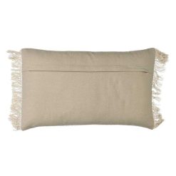 Pomax Coussins | Fuse - Coussin - Coton - L 50 X W 30 Cm - Blanc