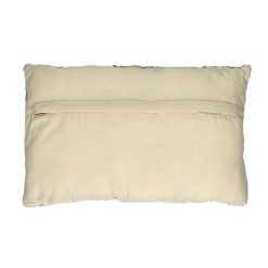 Pomax Coussins | Raw - Coussin - Cuir Recycle / Tissues Recyclees - L 50 X W 30 Cm - Beige