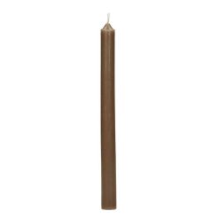 Pomax Bougies | Candle - Bougie - Cire De Paraffine - H 25 Cm - Noisette