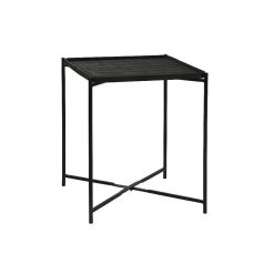 Pomax Concepts Modulaires | Shadow - Plateau S - Bambou / Bois - L 33 X W 33 X H 2 Cm - Noir