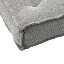 Pomax Coussins | Birgit - Set/2 Coussins Pour Canape 1 Place - Coton - L 85 X W 85 X H 20 Cm - Gris Clair