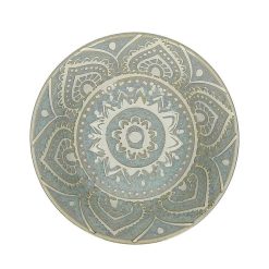 Pomax Vaisselle | Gazelle - Bol A Soupe - Porcelaine - Dia 15 X H 7 Cm - Gris Bleu