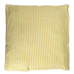 Pomax Coussins | Saint-Tropez - Coussin - Lin / Coton - L 60 X W 60 Cm - Jaune