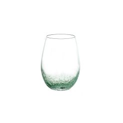 Pomax Verres | Bubble - Gobelet - Verre - Dia 8,2 X H 11 Cm - Vert Pale