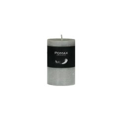 Pomax Bougies | Candle - Bougie - Cire De Paraffine - Dia 5 X H 8 Cm - Lin