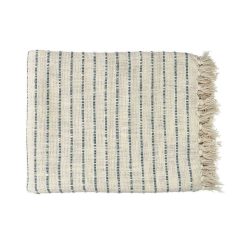 Pomax Plaids | Reveries - Plaid - Coton - L 170 X W 130 Cm - Vert Foret