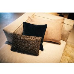 Pomax Coussins | Basics - Coussin - Lin - L 70 X W 50 Cm - Naturel