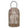 Pomax Lanternes | Odin - Lanterne - Rotin - Dia 30 X H 48 Cm - Naturel