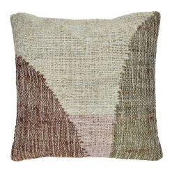 Pomax Coussins | Livingston - Coussin - Jute / Coton - L 45 X W 45 Cm - Mix De Couleurs