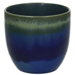 Pomax Vases | 33578-Blu-05 - Dia 10 X H 9 Cm