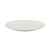 Pomax Vaisselle | Mysa - Assiette A Dessert - Porcelaine - Dia 21,2 X H 2,2 Cm - Blanc