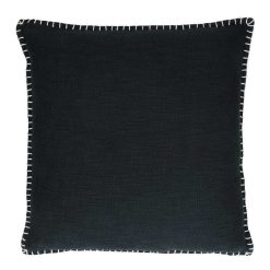 Pomax Coussins | Vinco - Coussin - Coton - L 45 X W 45 Cm - Noir