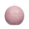 Pomax Bougies | Candle - Bougie - Cire De Paraffine - Dia 9 Cm - Rose Clair