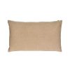 Pomax Coussins | Manchester - Coussin - Velours - L 50 X W 30 Cm - Latte