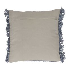 Pomax Coussins | Ayala - Coussin - Coton - L 45 X W 45 Cm - Gris Bleu