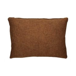 Pomax Coussins | Dimaro - Coussin - Coton / Polyester Recycle - L 60 X W 40 Cm - Brun