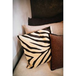 Pomax Coussins | Wildlife - Coussin - Coton / Lin - L 50 X W 50 Cm - Brun Fonce