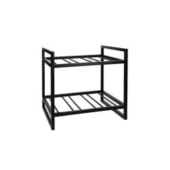 Pomax Concepts Modulaires | Eszential - Casier A Vin - Metal - L 35 X W 30 X H 31 Cm - Noir