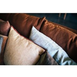 Pomax Coussins | Basics - Coussin - Lin - L 70 X W 50 Cm - Naturel