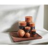 Pomax Bougies | Candle - Bougie - Cire De Paraffine - Dia 10 X H 20 Cm - Rouille