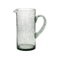 Pomax Carafes | Vitto - Carafe - Verre - Dia 10 X H 20 Cm - Vert Pale