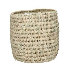 Pomax Bols & Paniers | Campo - Set/3 Paniers - Palmier - Dia 20/25/30 X H 20/25/30 Cm - Naturel