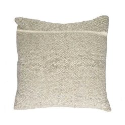 Pomax Coussins | Nogara - Coussin - Lin / Coton - L 50 X W 50 Cm - Naturel