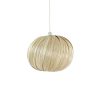 Pomax Suspensions | Arco - Lampe Suspendue - Bambou - Dia 42 X H 28 Cm - Naturel