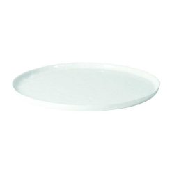 Pomax Vaisselle | Porcelino White - Assiette De Presentation - Porcelaine - Dia 31 Cm