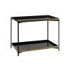 Pomax Concepts Modulaires | Flex - Plateau L - Email - Metal - L 58 X W 33 X H 2 Cm - Noir